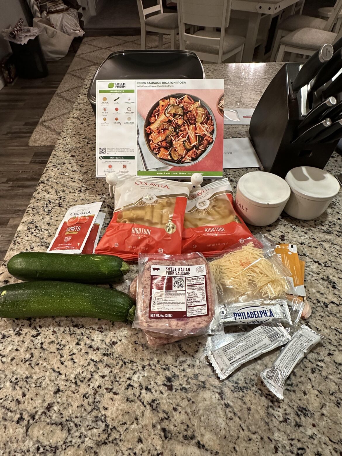 Pork Sausage Rigatoni Rosa - one of my favorites!