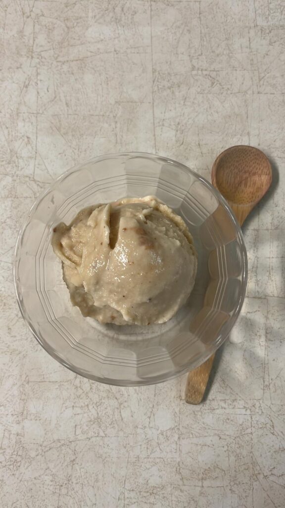 Homemade cinnamon brown sugar ice cream