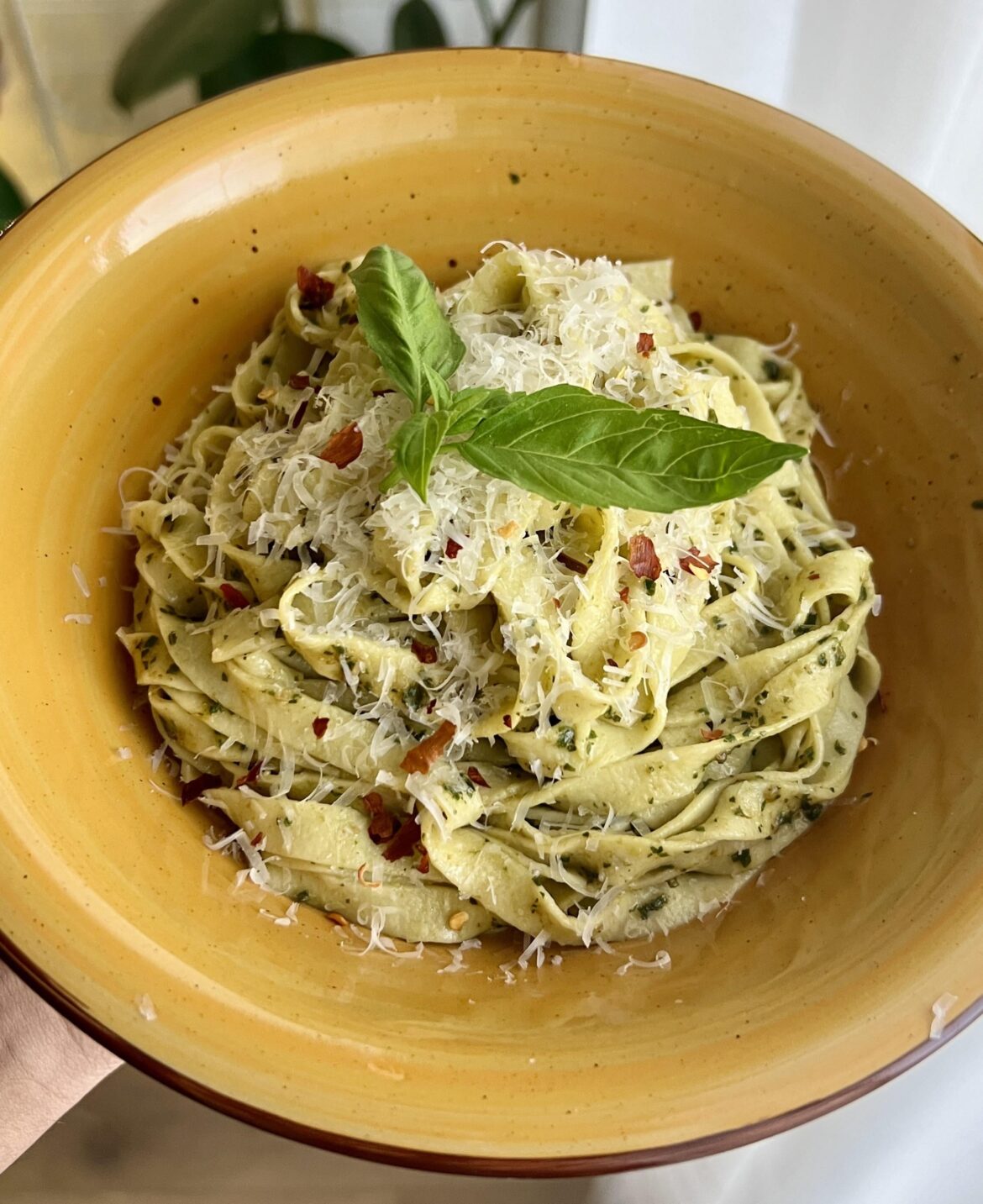 Fettuccine Al Pesto