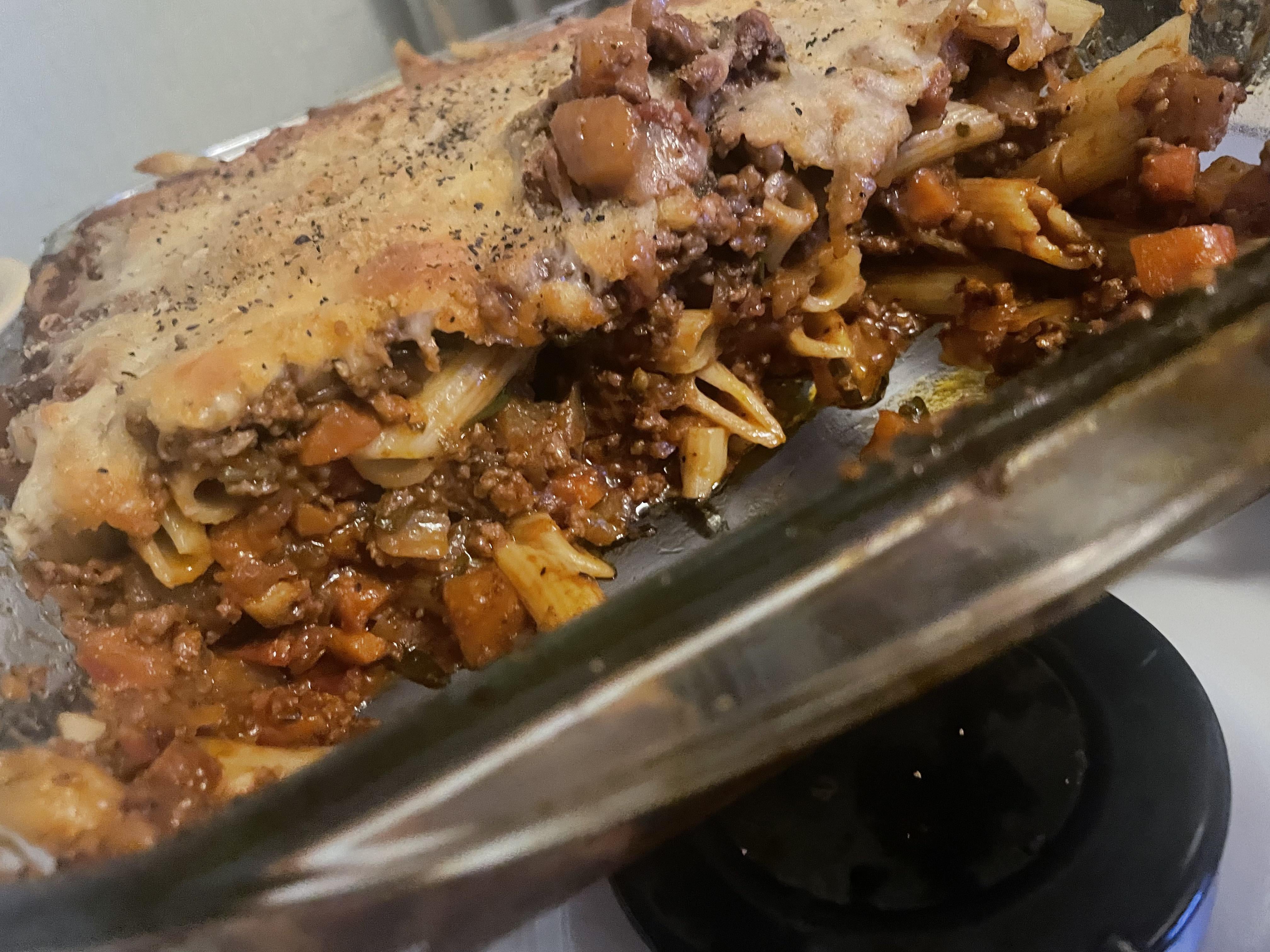 BBC Good Food pasta bake with a few tweaks - Dining and Cooking