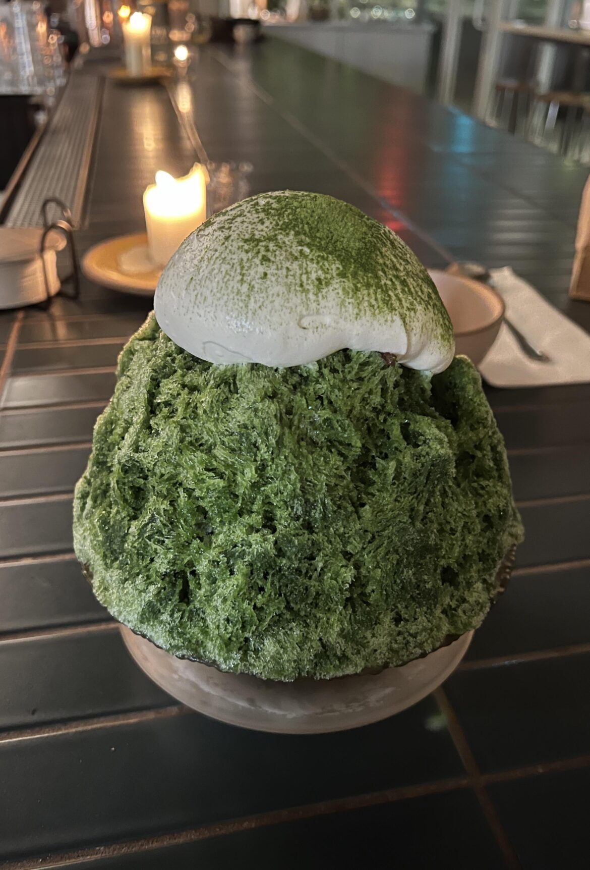 Best kakigori in LA is at Tonchin