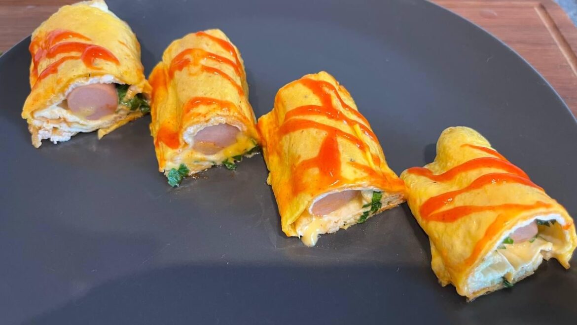 Japanese Omelet - Tamagoyak