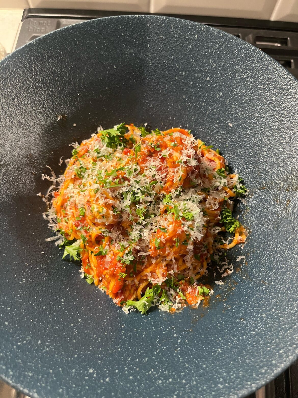 Fra Diavolo with Egg Yolk Dough