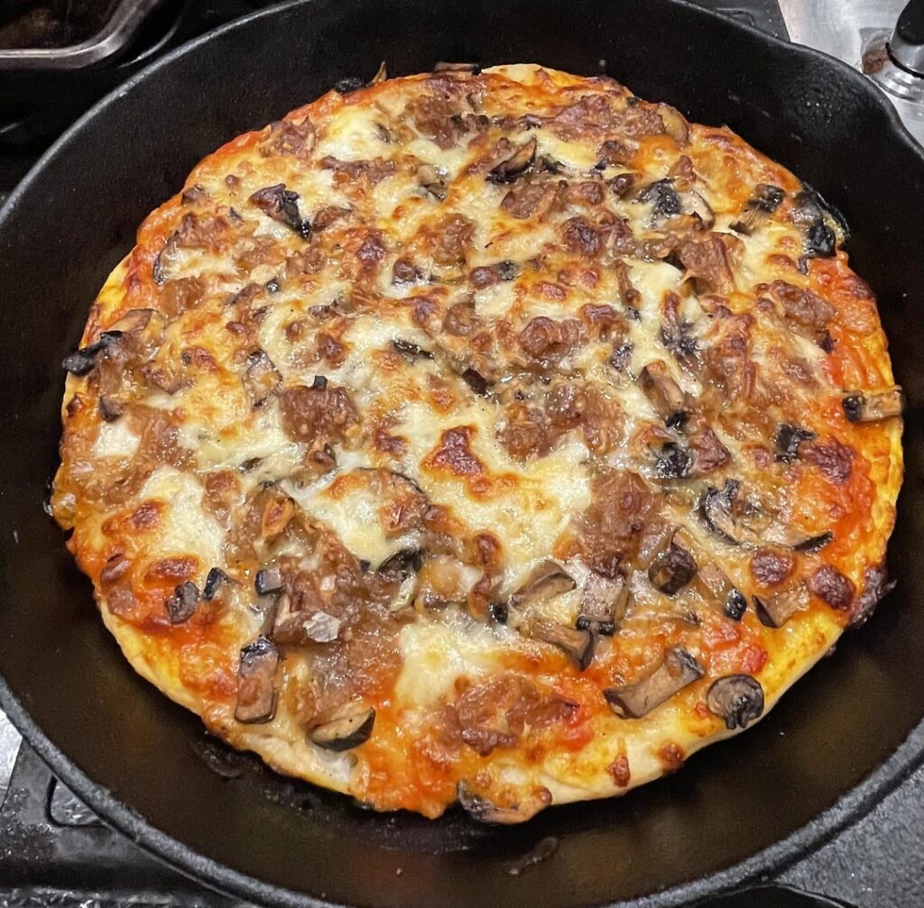 Pan Pizzas (not shown In and Out knockoff double doubles)