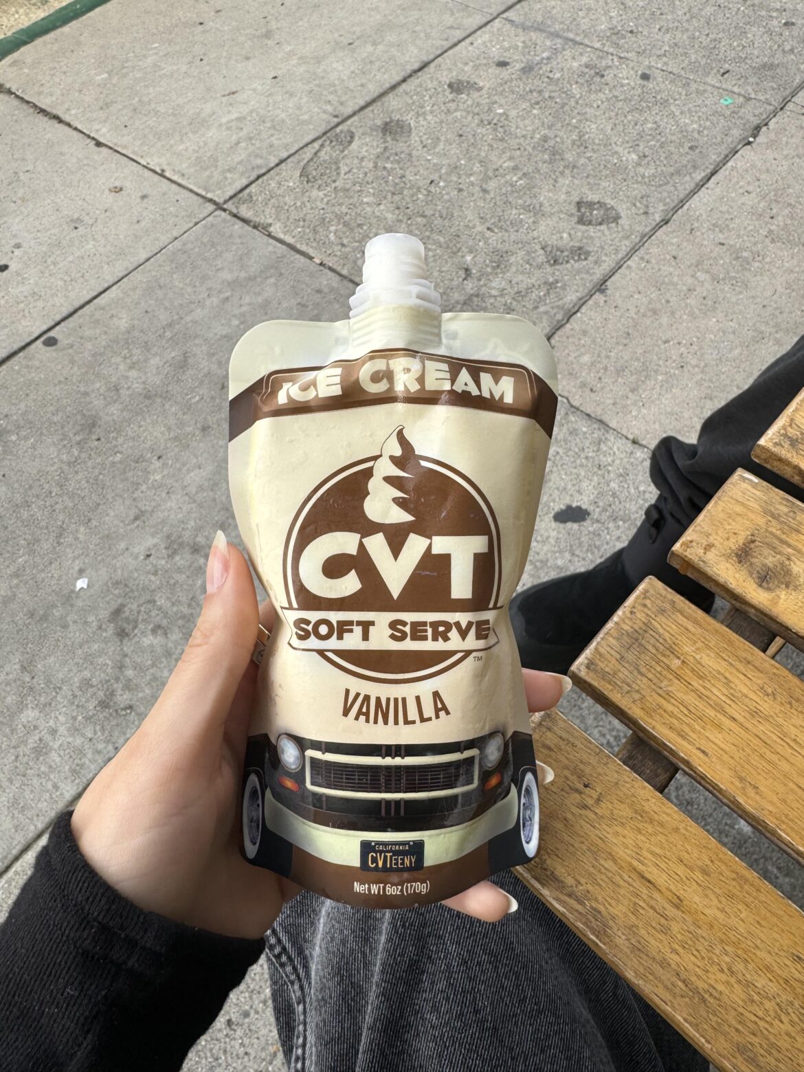 CVT soft serve to go!!!!