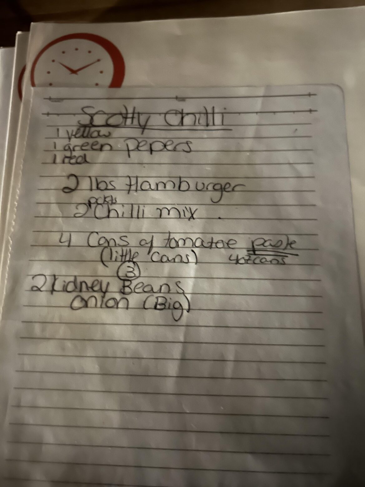 Need help with family recipe!