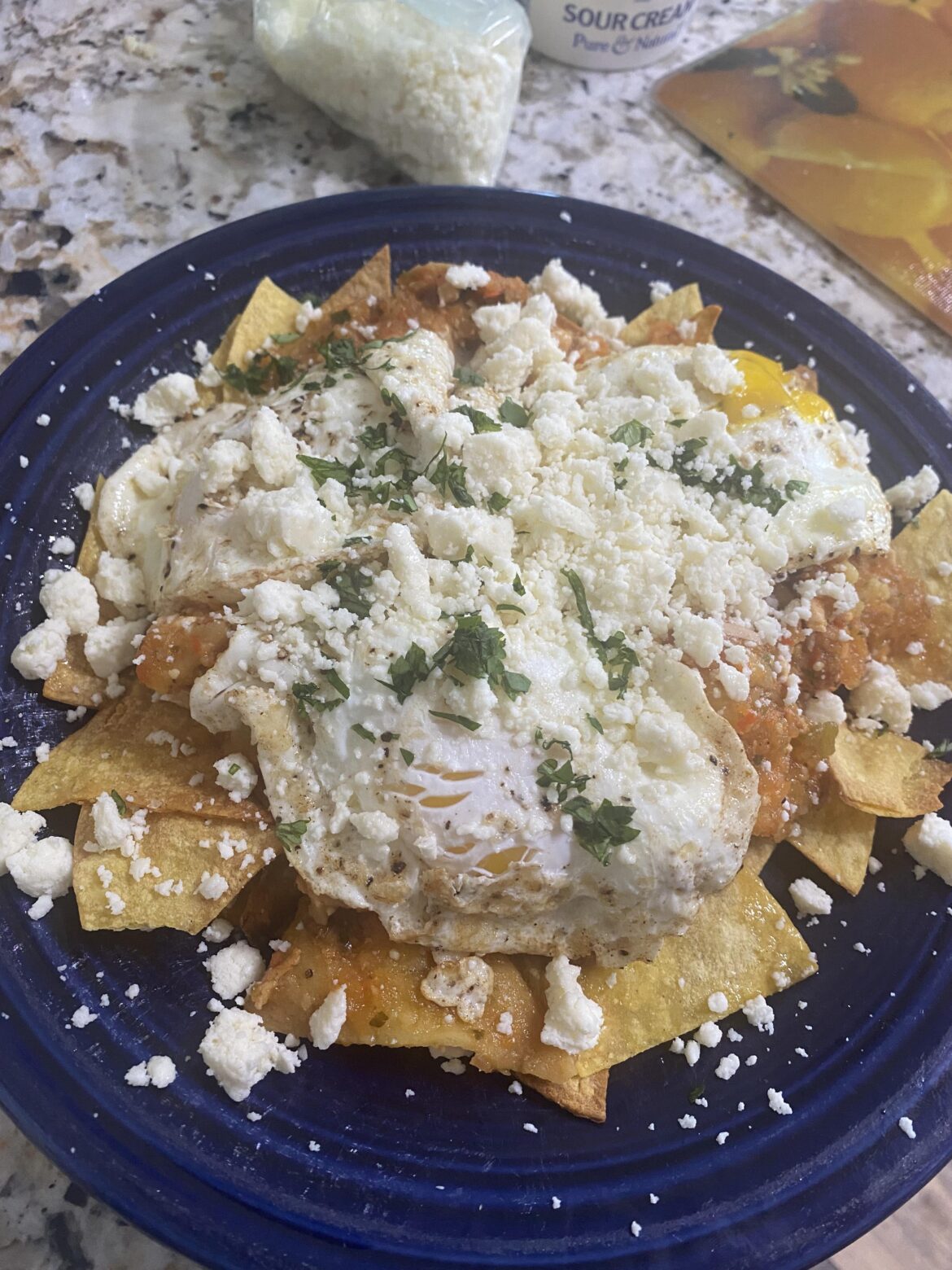 Post workout chilaquiles part 2