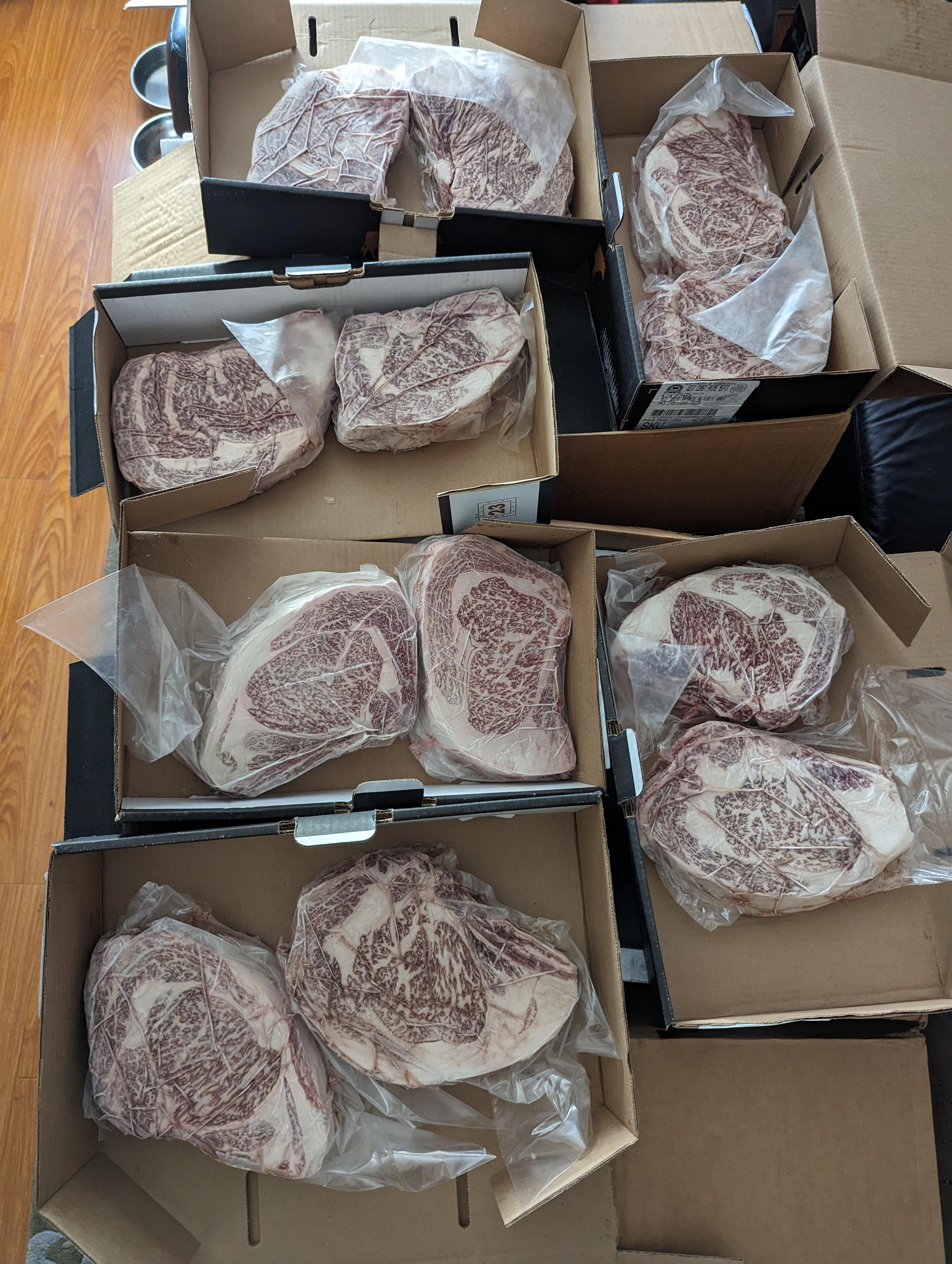 Costco A5 Wagyu group buy. Dining and Cooking