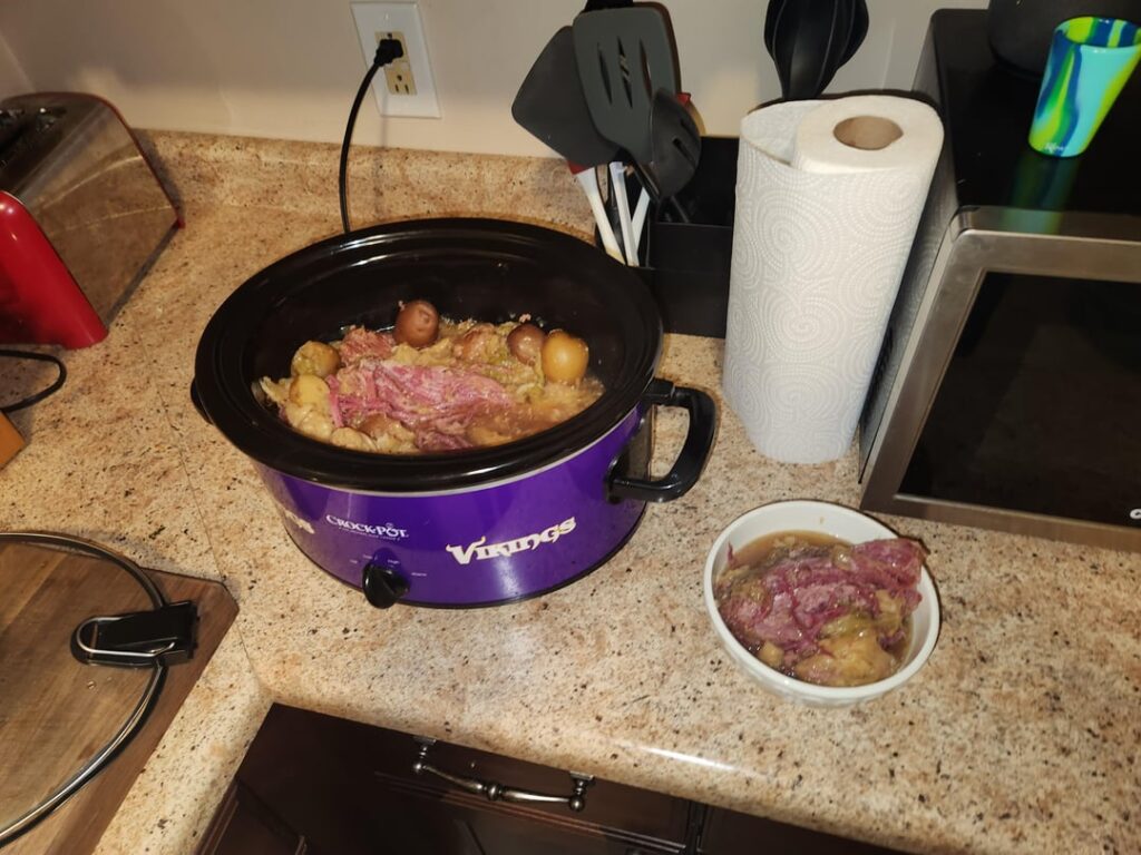 Finished product. I took an extra large slab!