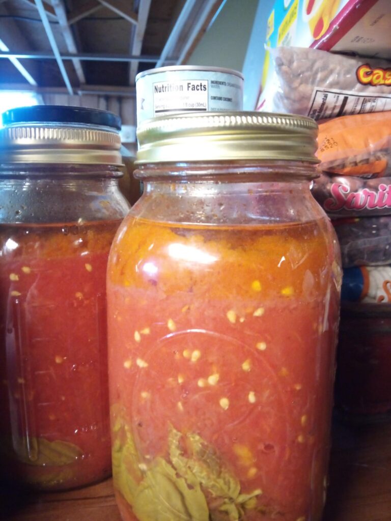 Canned passata sauce changed color: Please be gentle, I am still learning Canned passata sauce changed color: Please be gentle, I am still learning