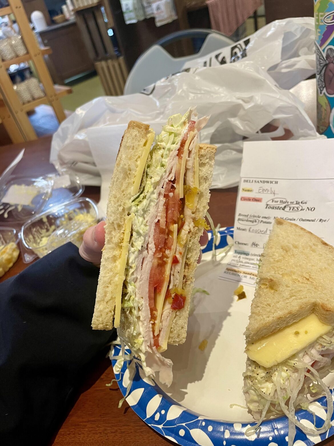 Went to an Amish store famous for their sandwiches today