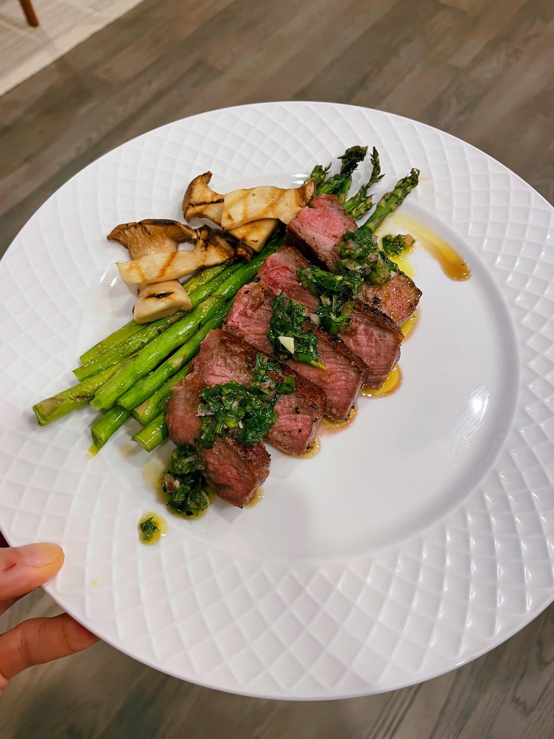 Reverseseared Tbone for my parents who only ate steak welldone