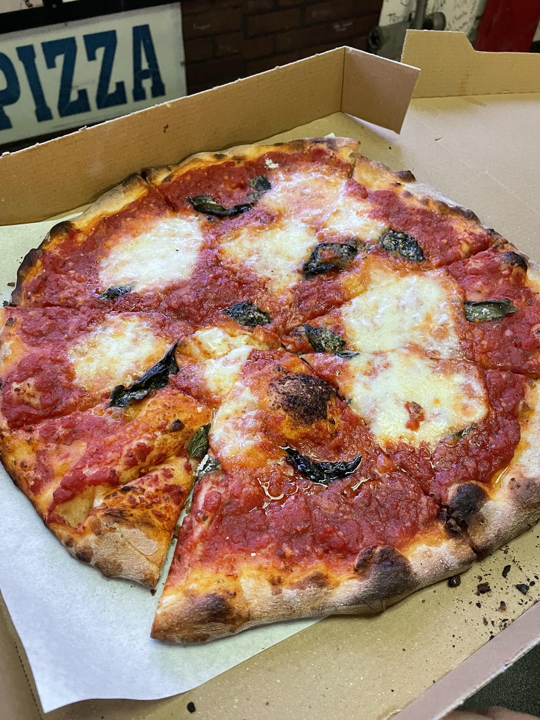 Calories on this New York pizza Dining and Cooking