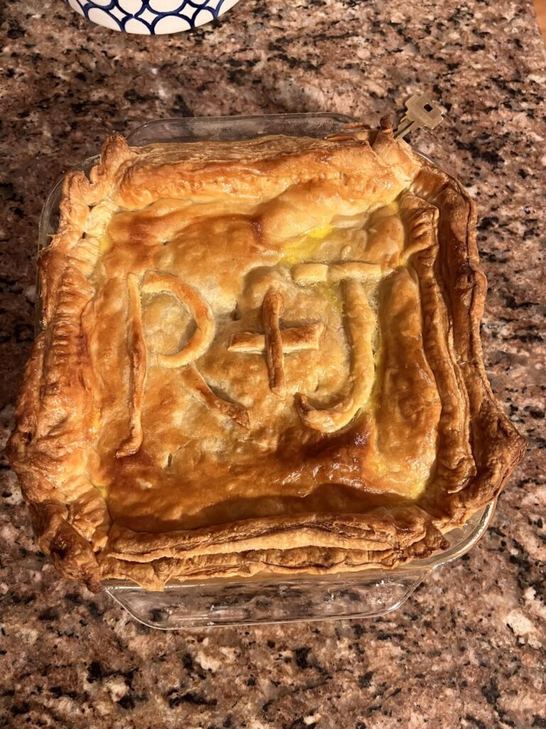 Rotisserie Chicken and Puff Pastry Pot Pie