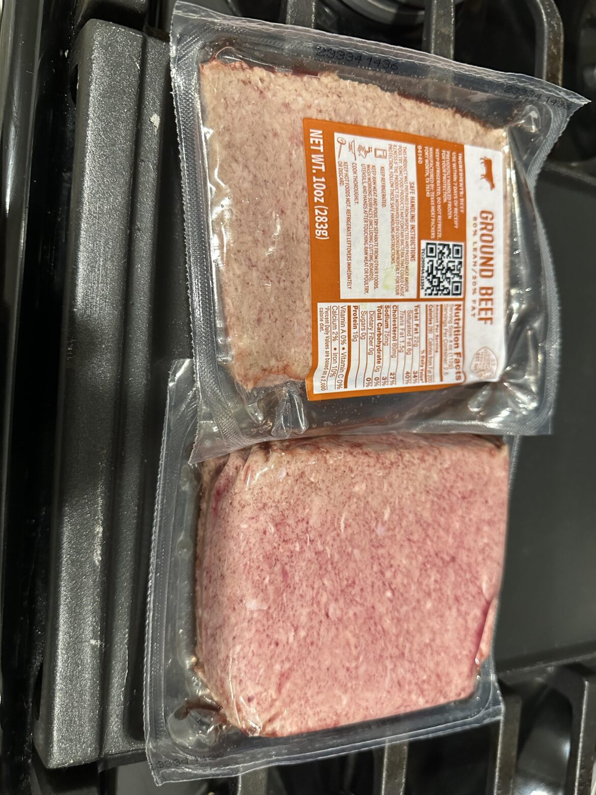 Ground beef quality lately