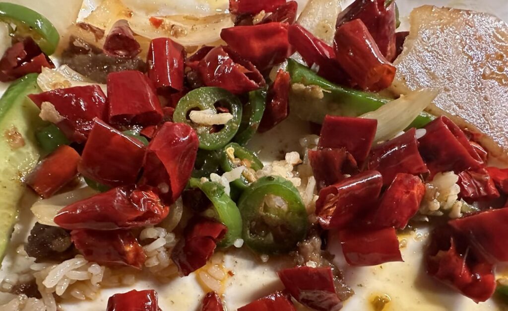 An authentic Sichuan place off the strip. I can’t feel my face.