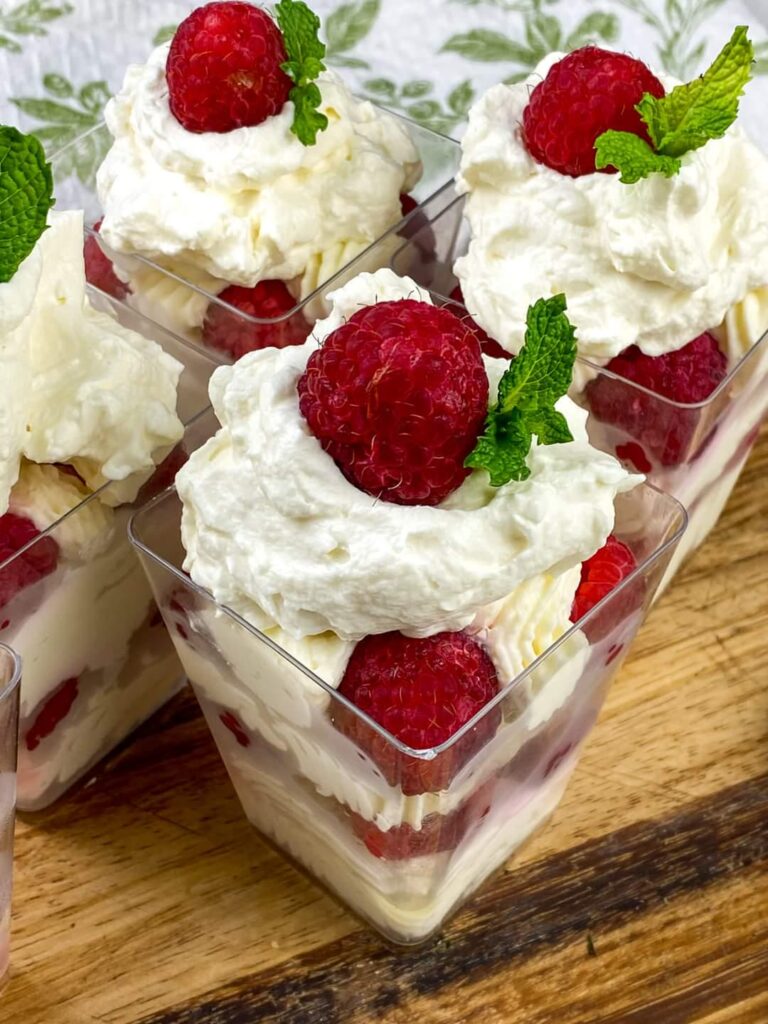 Lemon-Raspberry Cheesecake Cups