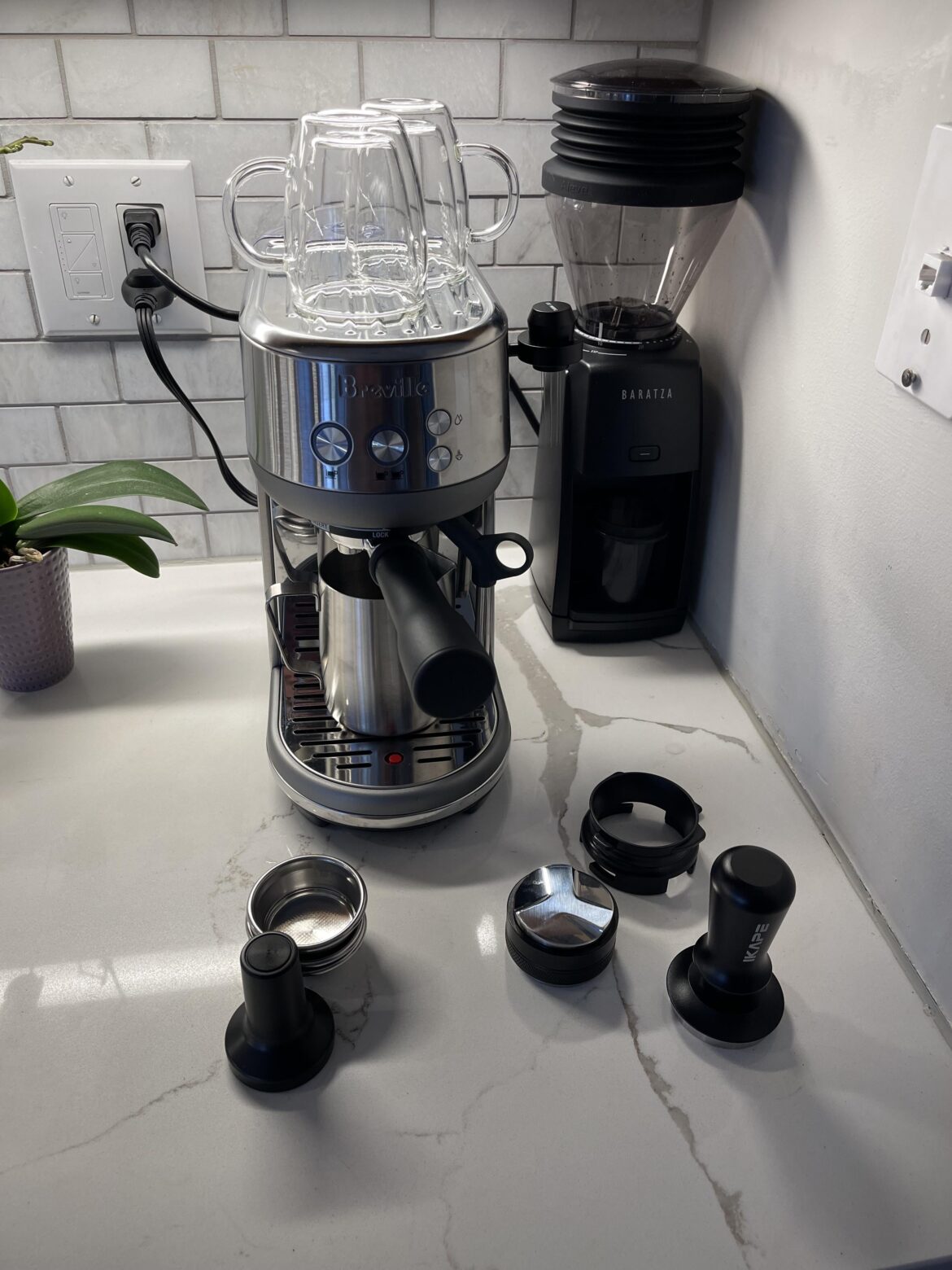 First setup. First setup.