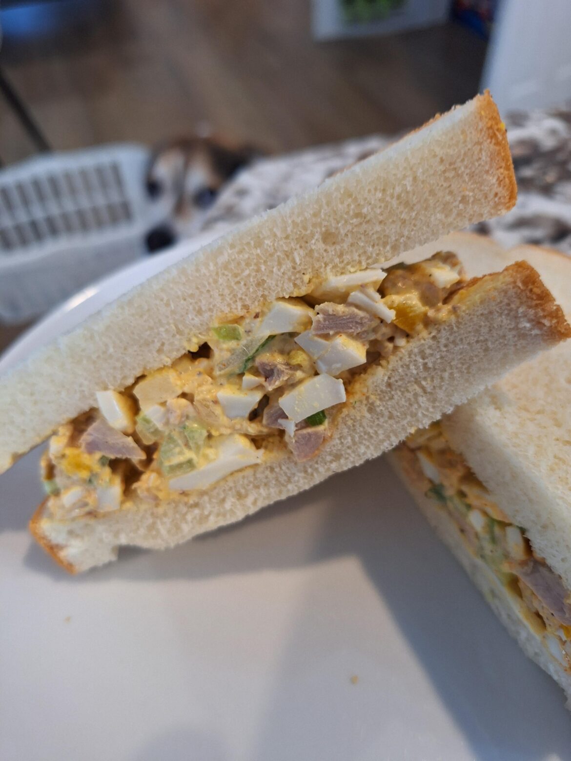Turkey and egg salad