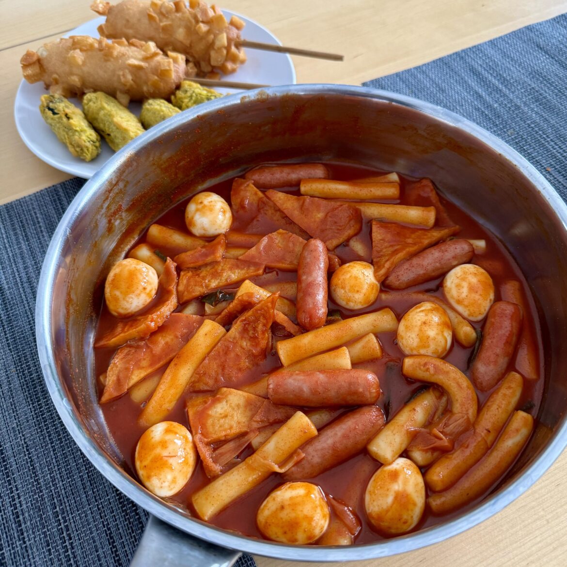 Tteokbokki for a blizzard