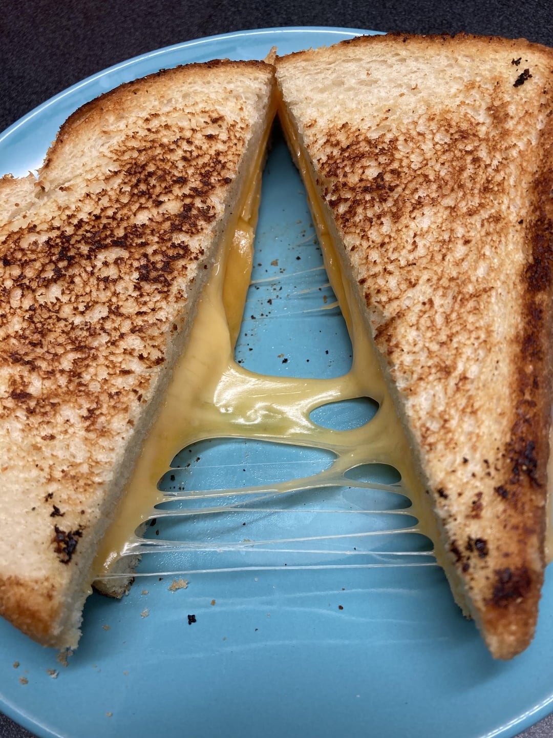 Decided to make my grilled cheese even better Dining and Cooking