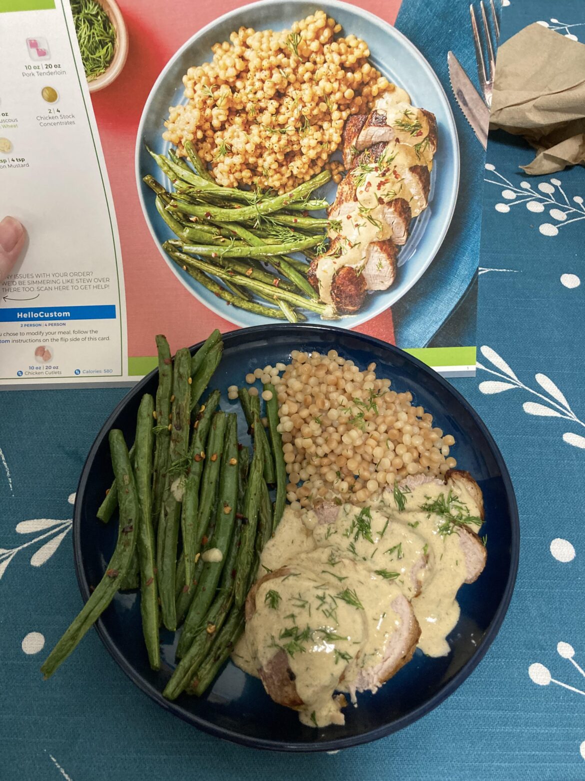 Creamy dill pork tenderloin 10/10