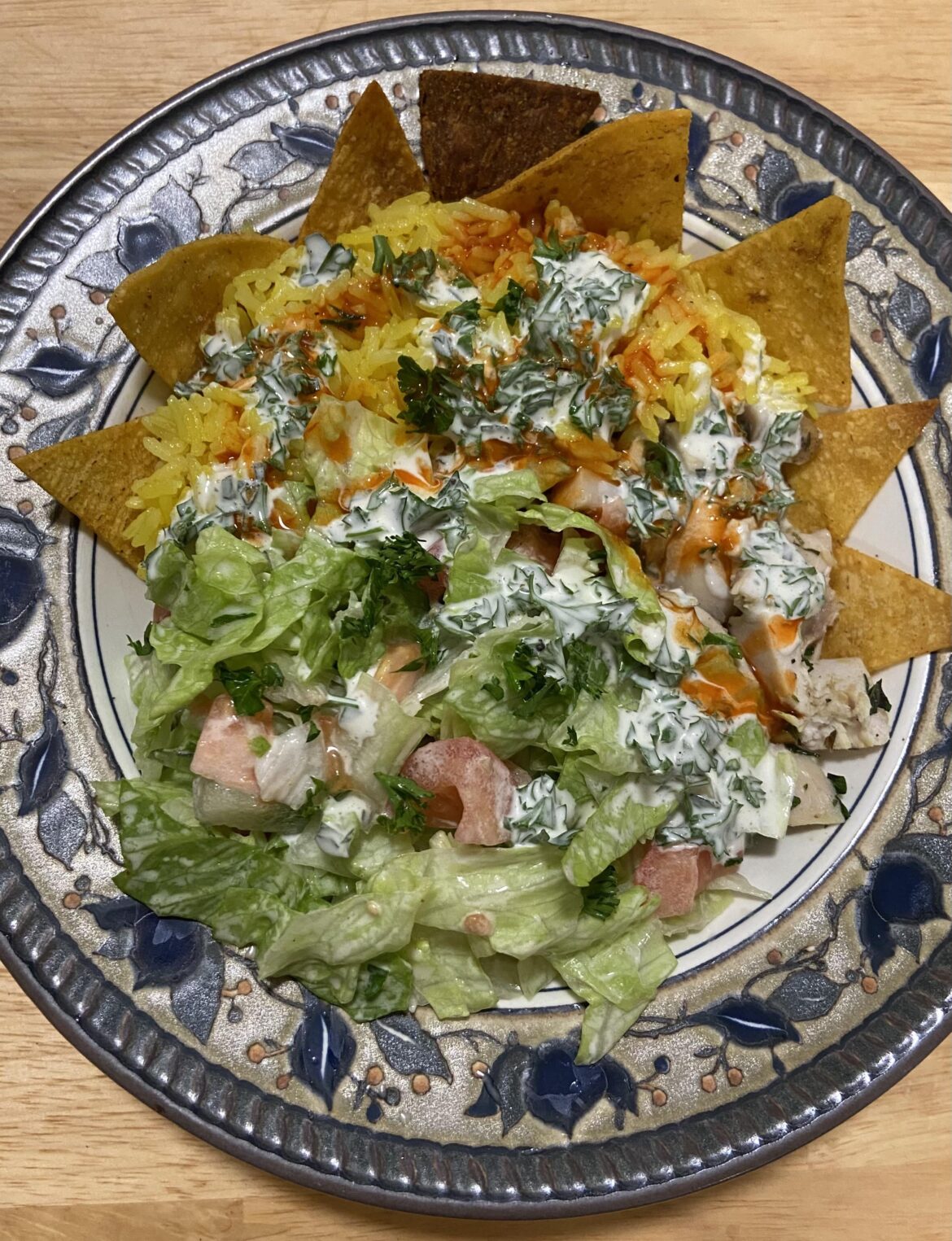 Finally made the halal cart-style chicken