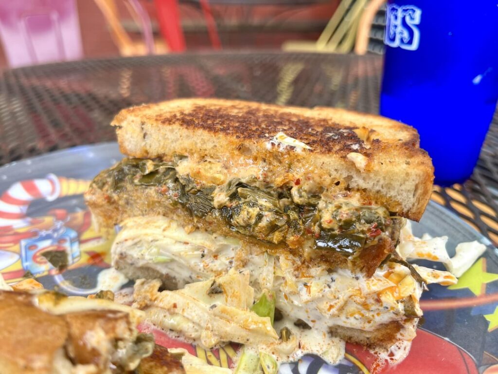 Collard Melt | Turkey and the Wolf (New Orleans)