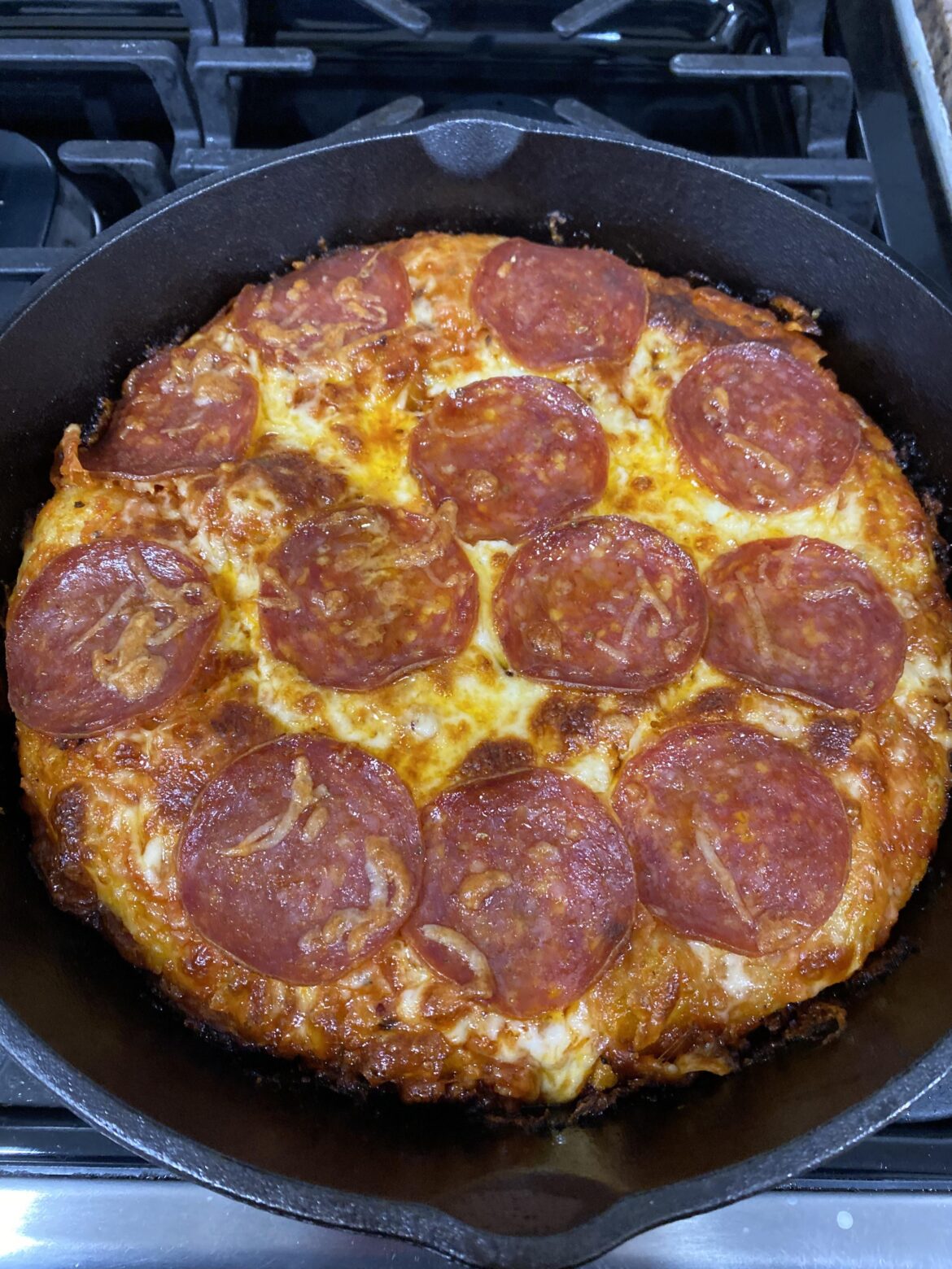 First time making Foolproof Pan Pizza