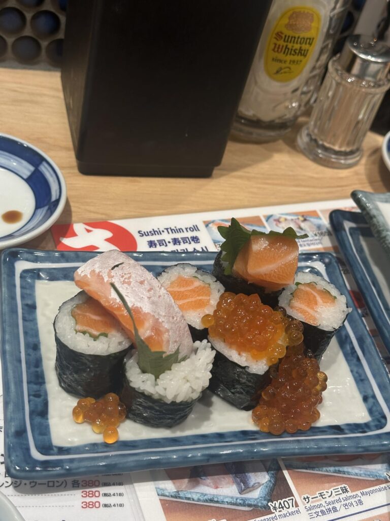 Best sushi in Osaka I had