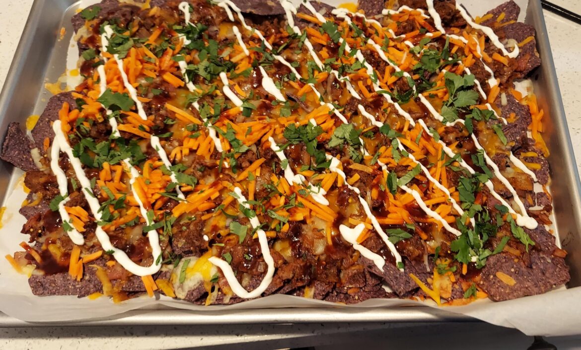 BBQ Pulled Pork Nachos - 9/10