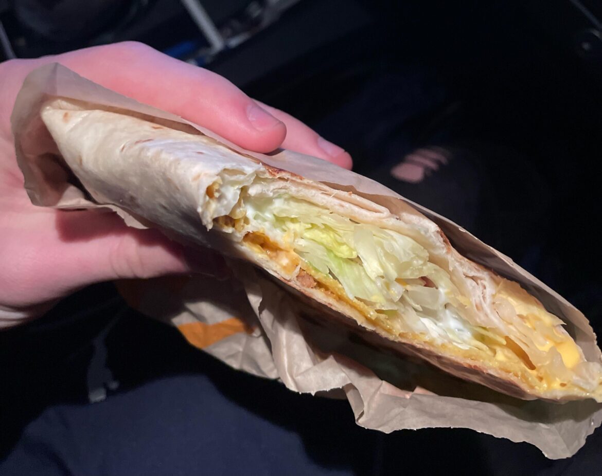 “Beef” crunch wrap “supreme”