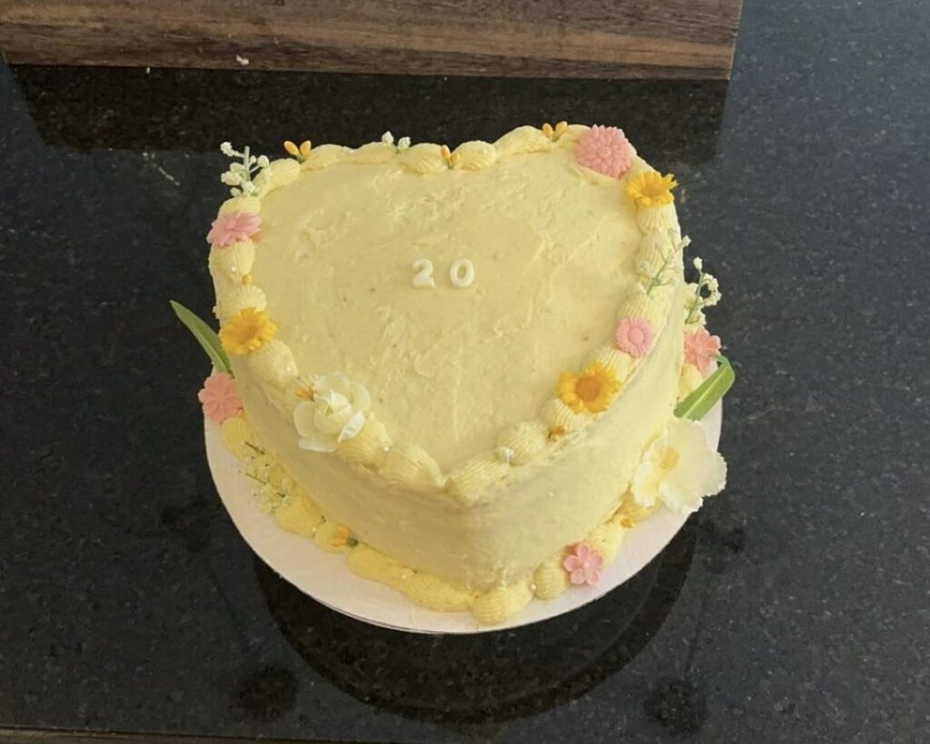 Made my own birthday cake!