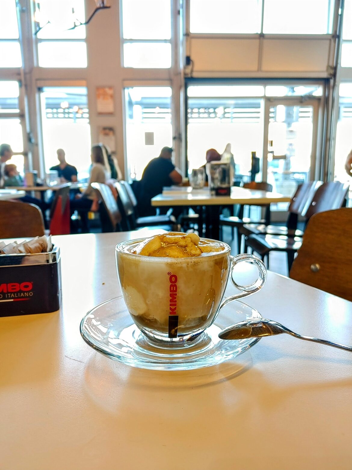 "Un affogato, per favor" - Enjoying an affogato on this lazy afternoon