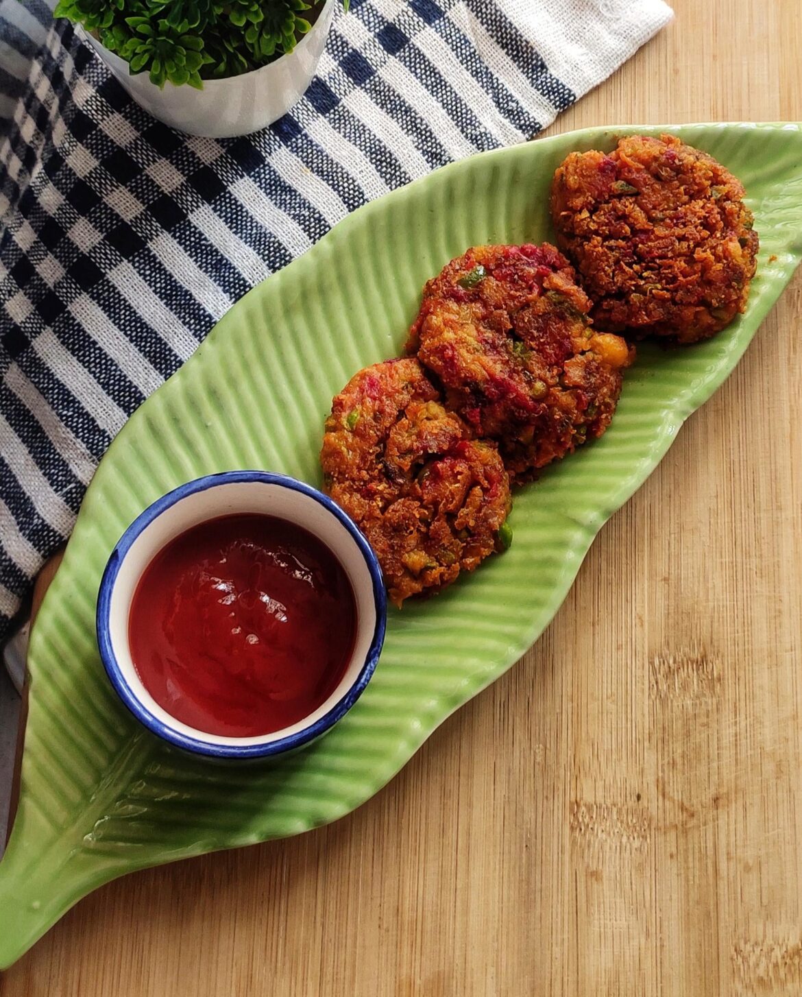 Chickpea Tikki 😋😍