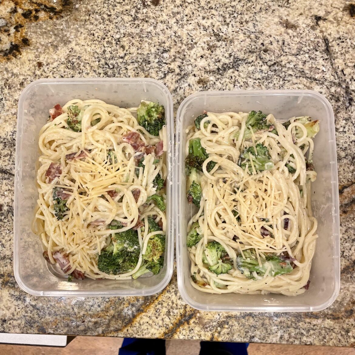 About to turn 41, work 12’s in healthcare and always do takeout. Got my first box today and made my first 2 meals for work days. Bacon & cream supreme spaghetti. Here’s to making a change for the better!