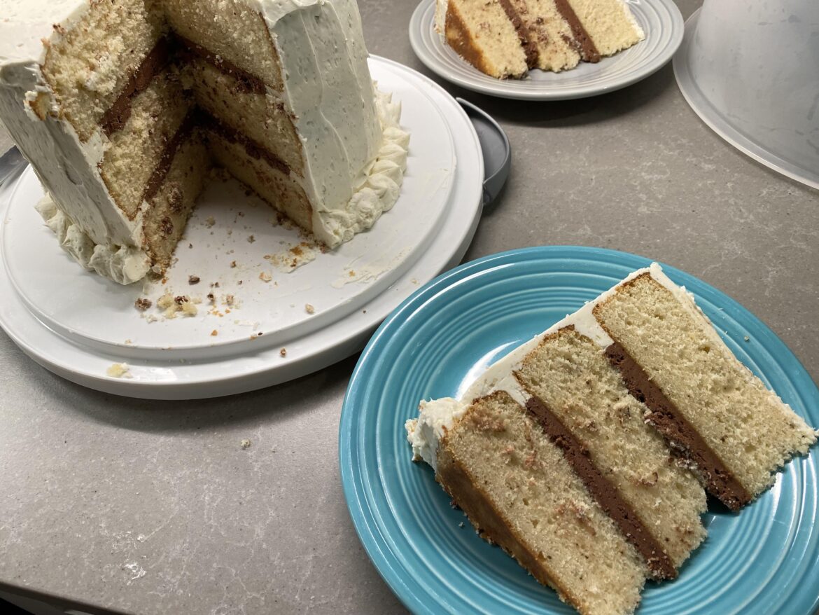Stella’s toasted sugar brown butter cake