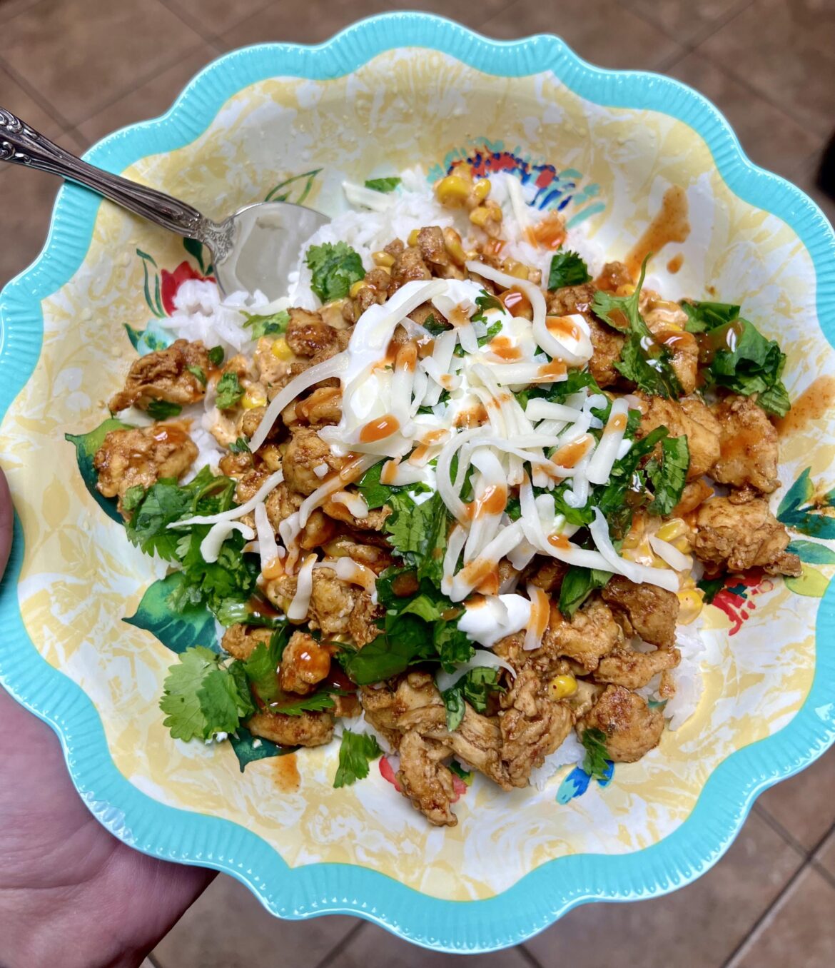 Taqueria chicken bowls
