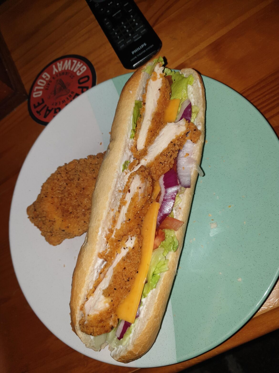 The humble southern fried chicken roll.