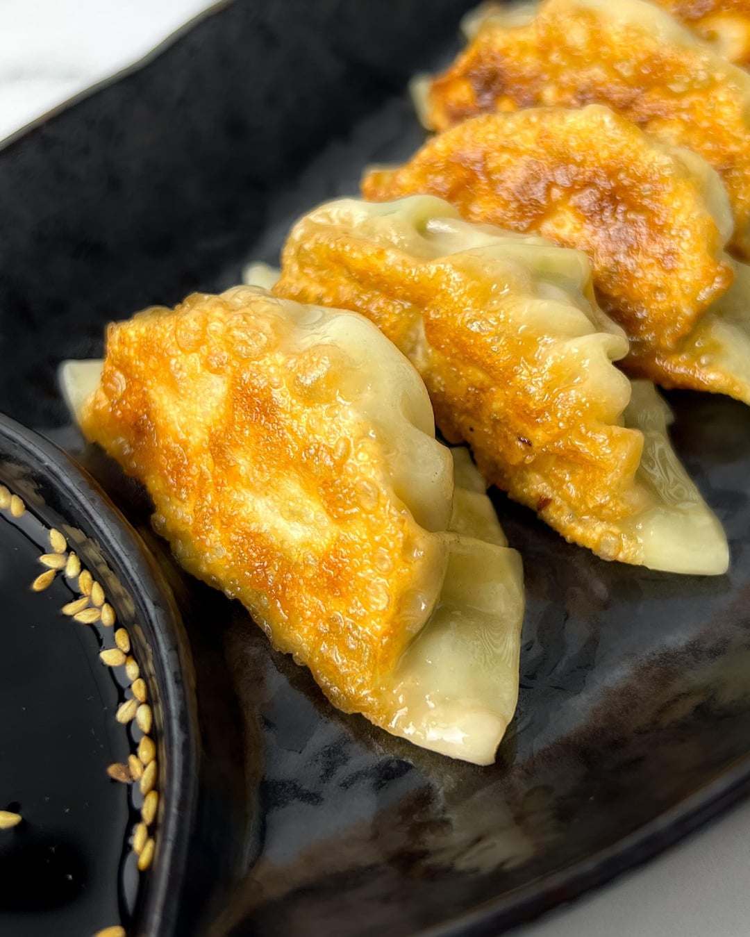 [Homemade] Pan Fried Gyoza Dining and Cooking