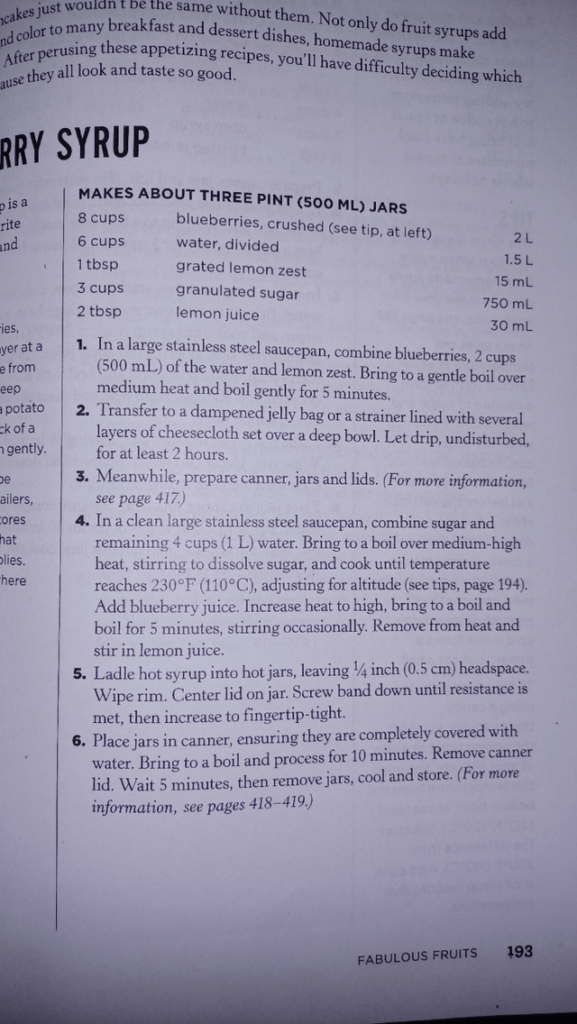 Two different Ball Blueberry Syrup recipes. Are both safe to use?