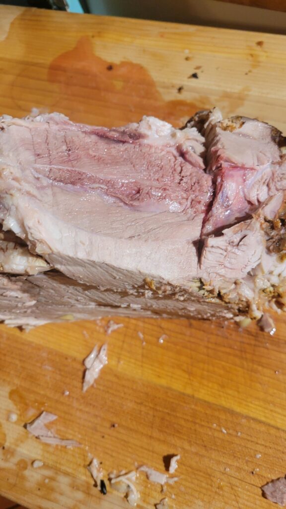 Is this Pig leg roast fully cooked?