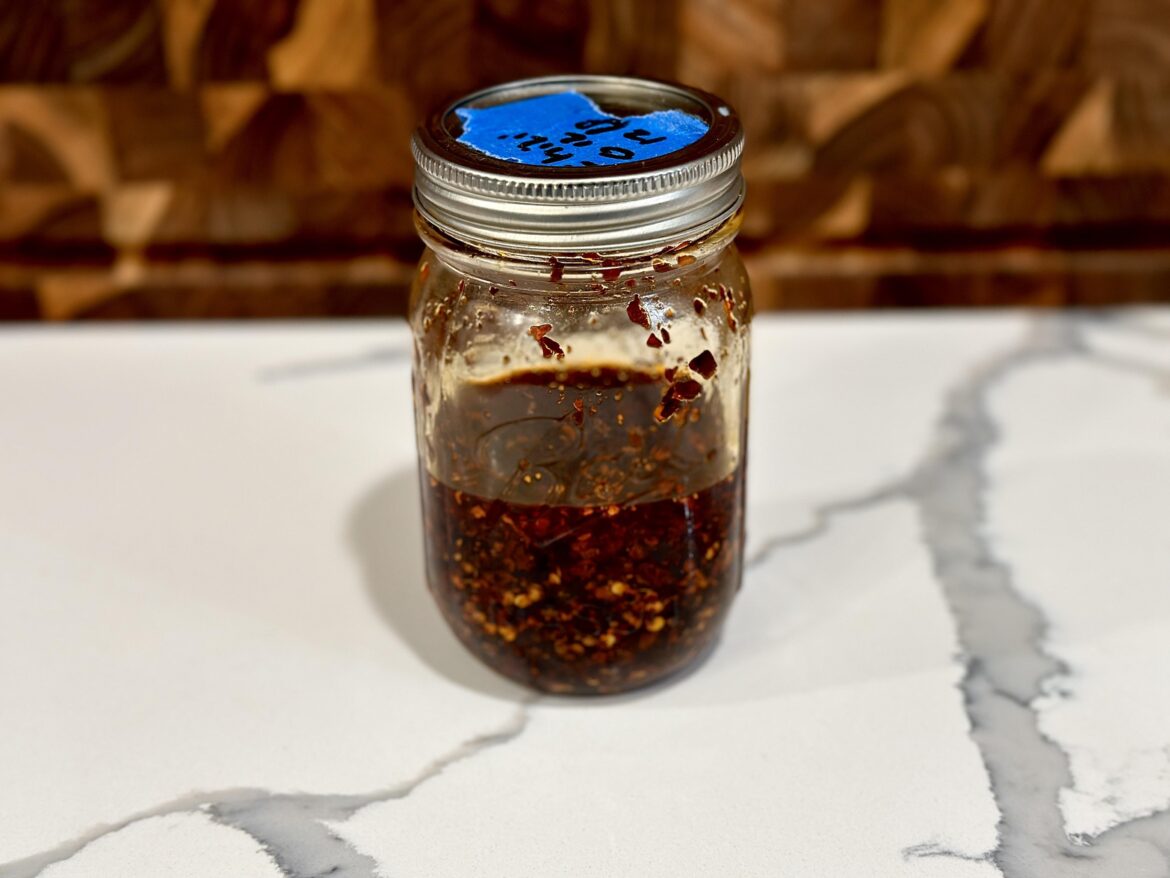 what do you put chili oil on?