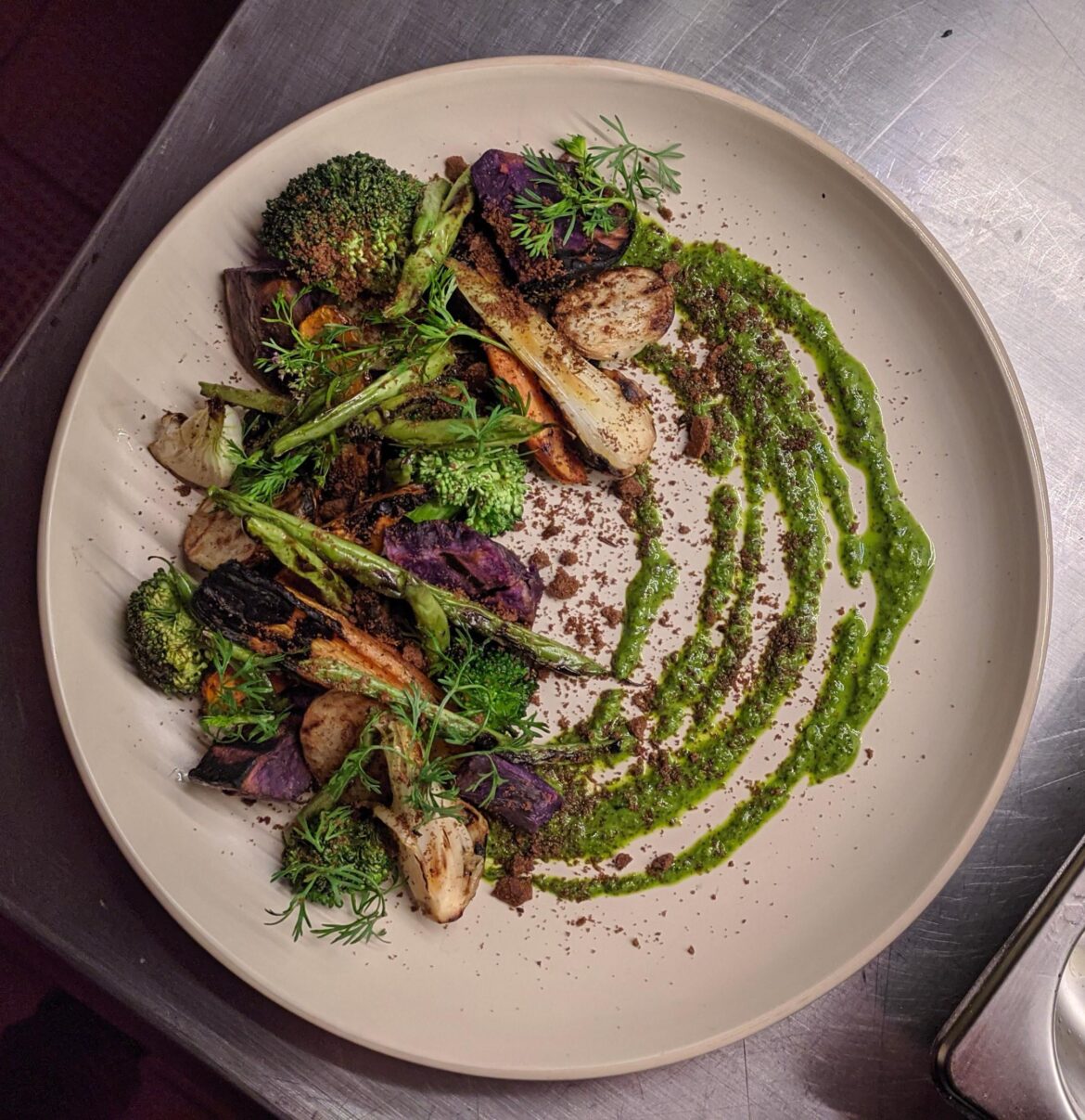 Grilled Veg Warm Salad