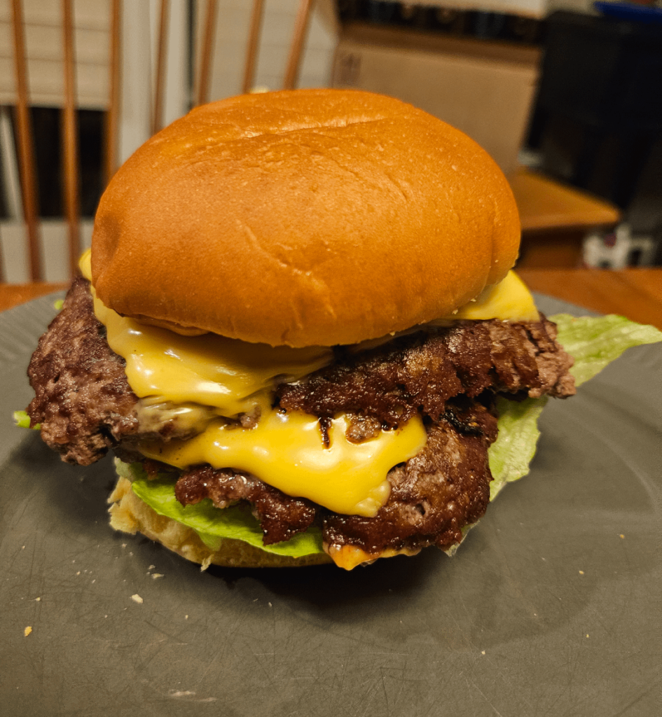 A surprisingly "healthy" burger