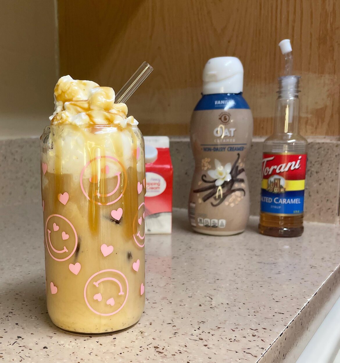 Salted caramel cold brew