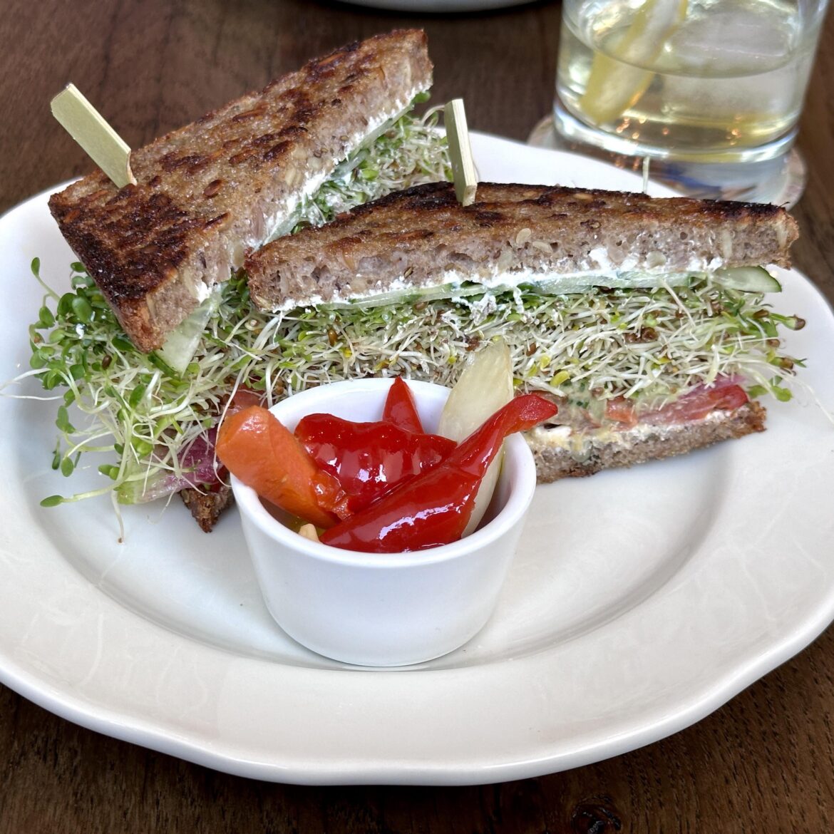 Farm vegetable sandwich from High Street (Philadelphia)