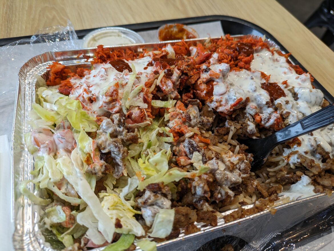 Best halal cart/gyro style food near you? My vote is New York Chicken & Gyro in Canoga Park