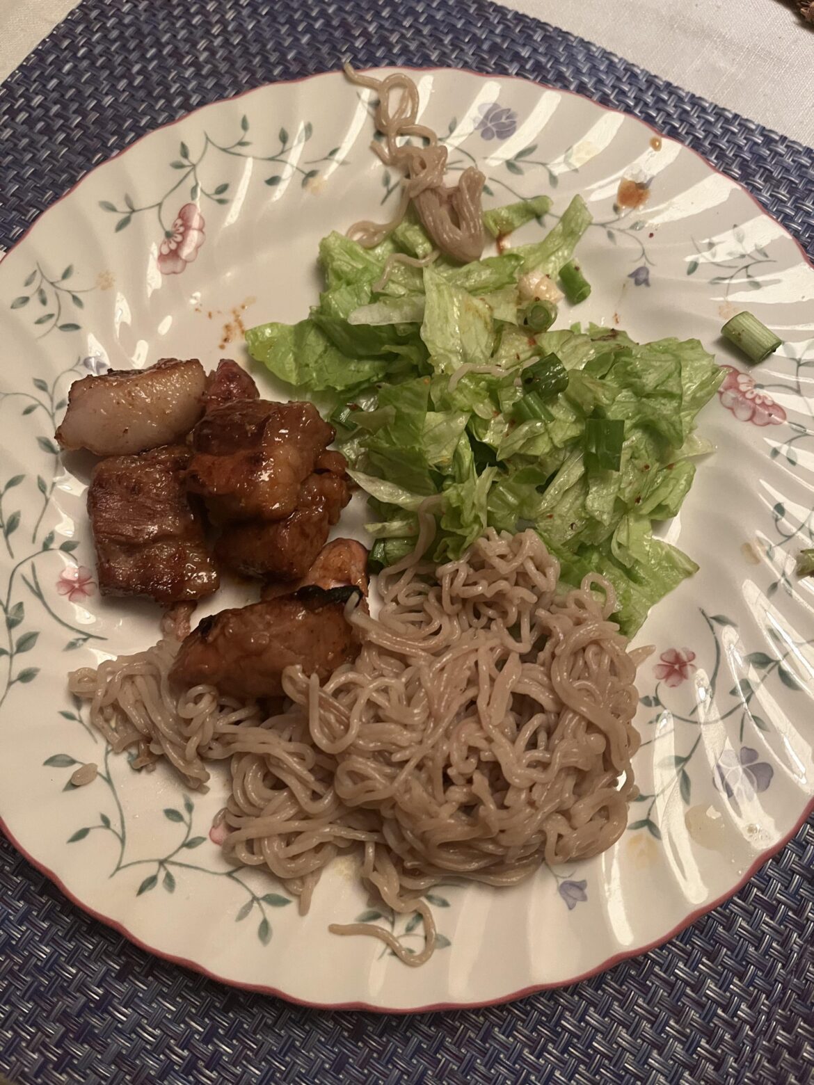 Korean food dinner I made