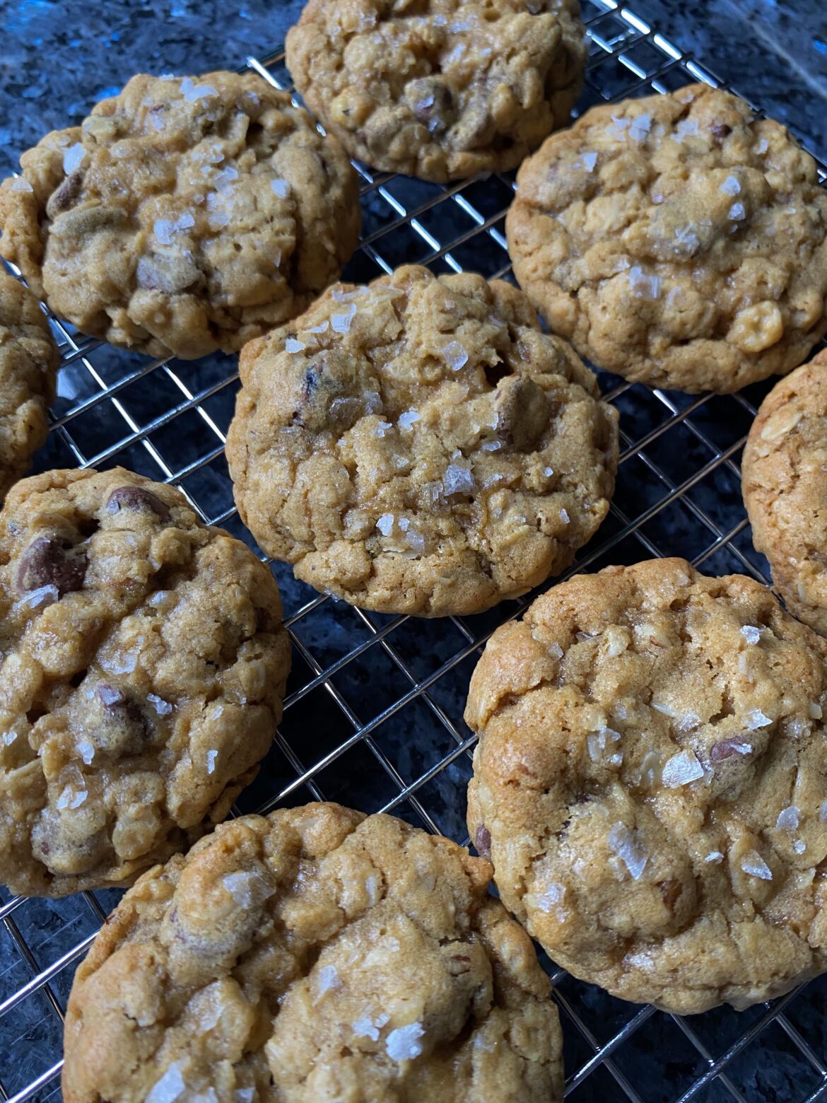 Oatmeal Walnut Chocolate Chip Cookies